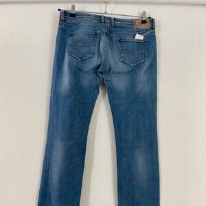 Jean Kaporal femme bleu taille 40 coupe droite vintage